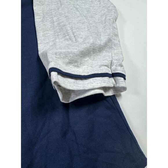 Vintage Michigan Wolverines Baseball Jersey 3/4 Sleeve Size Medium - Picture 4 of 8